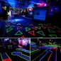 Banda adeziva neon, rola 25m, textil, latime 2.5 cm, reutilizabila Banda adeziva neon, rola 25m, textil, latime 2.5 cm, reutilizabila