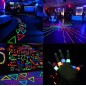 Banda adeziva neon, rola 25m, textil, latime 2.5 cm, reutilizabila Banda adeziva neon, rola 25m, textil, latime 2.5 cm, reutilizabila