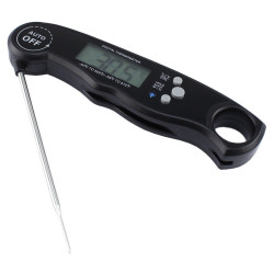 Termometru digital cu sonda pentru alimente, IP67, LCD, magnet
