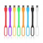 Lampa USB LED 1.2W, flexibila, 16 cm, alb rece, din silicon