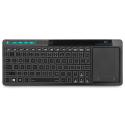 Tastatura multimedia wireless cu mouse pad, Kombo