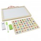 Tablita magnetica A4 cu 2 fete, litere si cifre magnet, marker, burete, creta colorata Tablita magnetica A4 cu 2 fete, litere si cifre magnet, marker, burete, creta colorata