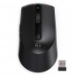 Mouse optic Wireless 2.4GHz, 3200 DPI, USB, LED indicator, 6 butoane, Rii Mouse optic Wireless 2.4GHz, 3200 DPI, USB, LED indicator, 6 butoane, Rii