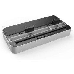 Statie pentru incarcare, Type-C, microUSB, Lightning, functie audio