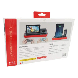 Statie pentru incarcare, Type-C, microUSB, Lightning, functie audio