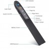Laser presenter Wireless, distanta control 100m, receiver USB, negru