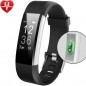 Bratara smart fitness Bluetooth, monitorizare cardiaca, somn, pedometru, iOS/Android, SoVogue