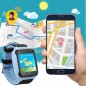 Ceas smartwatch copii cu localizare, functie telefon, handsfree, buton SOS, lanterna, camera foto
