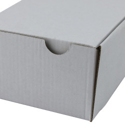 Cutii carton personalizate cu autoformare, ondula C alb 3 straturi, FEFCO 0426