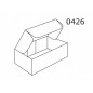 Cutii carton personalizate autoformare, microondul E 360g natur, FEFCO 0426
