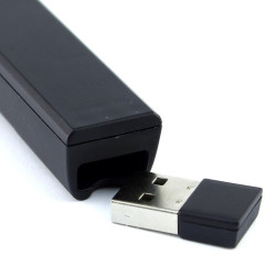 Laser presenter Wireless, distanta control 100m, receiver USB, negru