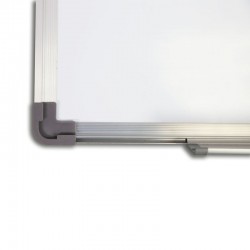 Tabla magnetica metalica, 45x60 cm, rama de aluminiu, suport marker