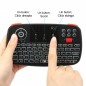 Mini tastatura Bluetooth iluminata, touchpad unique scroll, PC TV Box iOS Android Mini tastatura Bluetooth iluminata, touchpad unique scroll, PC TV Box iOS Android