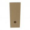 Suport vertical pentru documente, carton maro, 30x25x11.5 cm