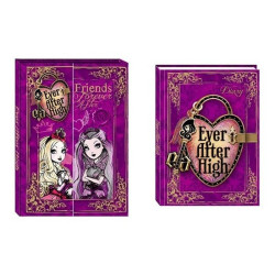 Jurnal Ever After High, inchidere lacat, cheita, cutie depozitare, violet