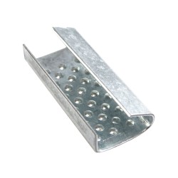 Cleme metalice pentru banda PP 12mm, suprafata embosata, set 2000 bucati