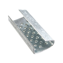 Cleme metalice pentru banda PP 12mm, suprafata embosata, set 2000 bucati