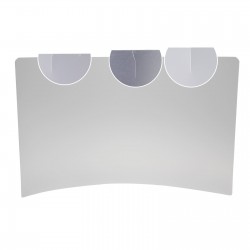 Suport protectie birou, PVC, antialunecare, grosime 0.5 mm, 100x50 cm, RESIGILAT