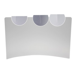 Suport protectie birou, PVC, antialunecare, grosime 0.5 mm, 100x50 cm, Resigilat