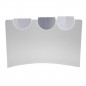 Suport protectie birou, PVC, antialunecare, grosime 0.5 mm, 100x50 cm, RESIGILAT