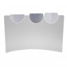 Suport protectie birou, PVC, antialunecare, grosime 0.5 mm, 100x50 cm, Resigilat