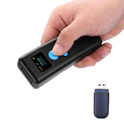 Cititor coduri de bare, Bluetooth, display OLED 0.96inch, USB, ARM 32 BIT