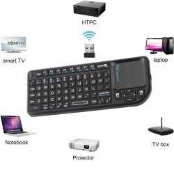 Mini tastatura Rii X1 wireless cu touchpad