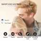 Casti wireless bluetooth 5.0, Handsfree, Android/iOS, airpods, earbuds USB, albe
