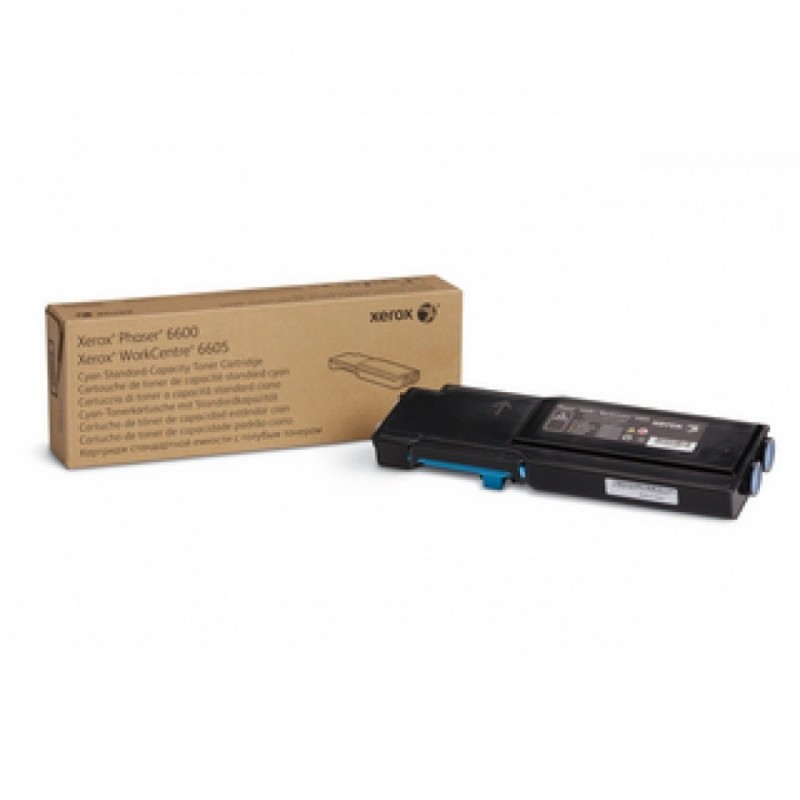Toner Xerox 106R02233 CYAN original pentru Xerox 6600 6605 de capacitate mare