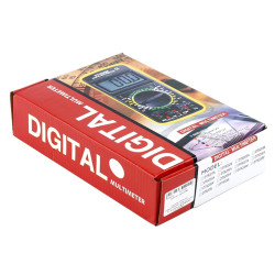 Multimetru digital 9V, display LCD, 32 pozitii, oprire automata, cablu de masurare