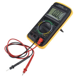 Multimetru digital 9V, display LCD, 32 pozitii, oprire automata, cablu de masurare