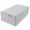 Cutie cu autoformare 320x230x90 mm alba, carton microondul E, FEFCO 0427