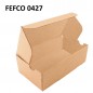 Cutie cu autoformare 320x230x90 mm, carton natur microondul E 360 g, FEFCO 0427