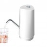 Pompa electrica 8W, pentru bidon apa, 2.5L/min, incarcare USB, alb