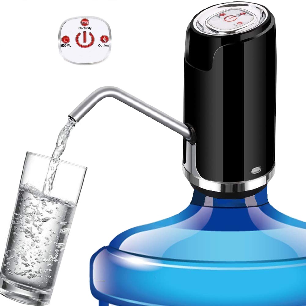 Turkey desirable Popular Pompa electrica pentru bidon apa, incarcare USB, 4W, LED, functie automata  600 ml
