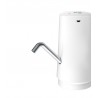 Pompa electrica 8W, pentru bidon apa, 2.5L/min, incarcare USB, alb