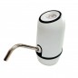 Pompa electrica pentru apa 4W, incarcare USB, diametru 5.7 cm, tub silicon 55 cm, alb
