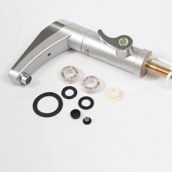 Robinet electric 3500W, afisaj LCD, butoane tactile, temperatura reglabila, IPX4