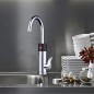 Robinet electric 3500W, afisaj temperatura LED, montare chiuveta, reglabil, IPX4 Robinet electric 3500W, afisaj temperatura LED, montare chiuveta, reglabil, IPX4