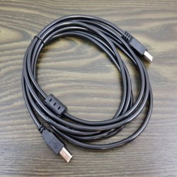 Cablu USB pentru imprimanta, lungime 3 metri, tip A-B, negru