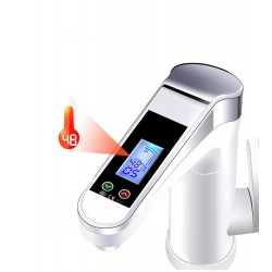 Robinet electric 3500W, afisaj LCD, butoane tactile, temperatura reglabila, IPX4