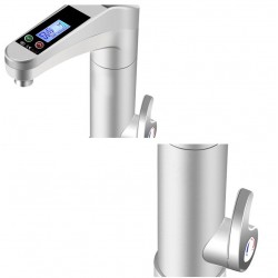 Robinet electric 3500W, afisaj LCD, butoane tactile, temperatura reglabila, IPX4