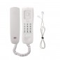 Telefon fix cu fir, montare perete, functie reapelare, butoane mari, iluminat Telefon fix cu fir, montare perete, functie reapelare, butoane mari, iluminat