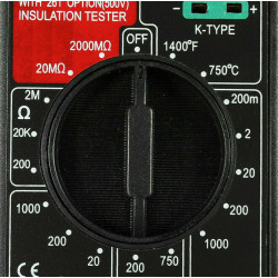 Multimetru afisaj digital LCD, tip cleste ampermetru, cu functia HOLD, sonda de test