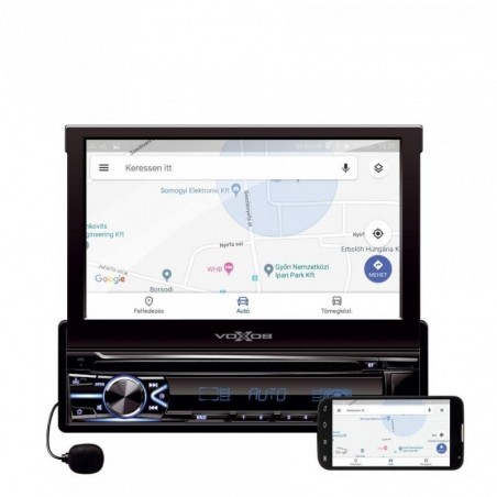 Radio FM auto, multimedia player, ecran LCD 7 inch, slot USB, telecomanda