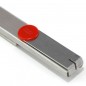 Cutter profesional 9 mm auto-lock, otel, forma slim, agatatoare buzunar