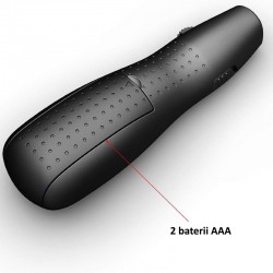 air mouse si telecomanda wireless laser pentru prezentari 