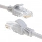 Cablu internet UTP, retea LAN, mufa RJ45 standard, lungime 10 m, gri