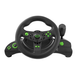 Volan si pedale Gaming, PC/PS3, NITRO, maneta, USB, butoane actiune