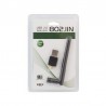 Adaptor placa retea Wi-Fi, USB 1.1/2.0, antena 2dBi RP-SMA detasabila, 150Mbps